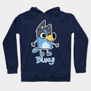 Blue ey Doodle Hoodie